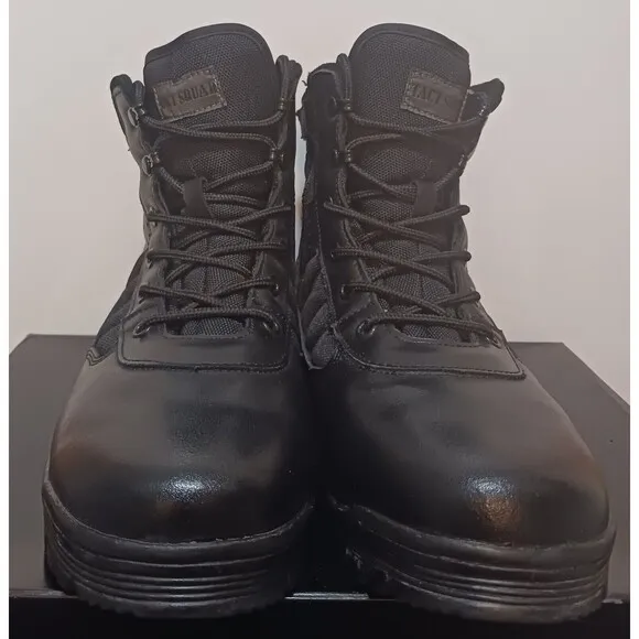Tach Squad (Side Zip)-(Boots)-(Black)-(Size 10.5)-(Used)-(Good Condition)-$60.00