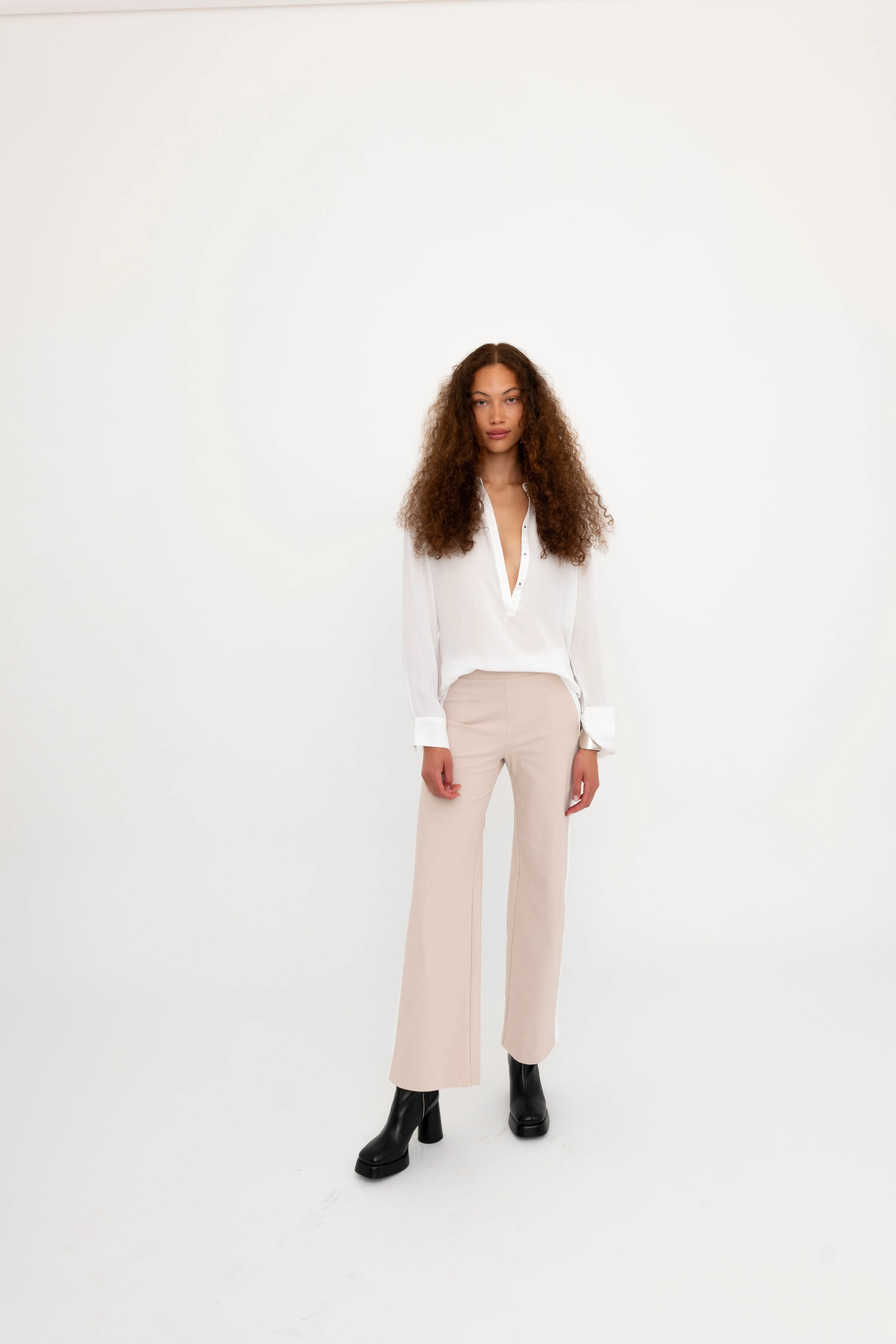 Tech Stretch Slouchy Pant with Side Contrast Stripe - BENTEN