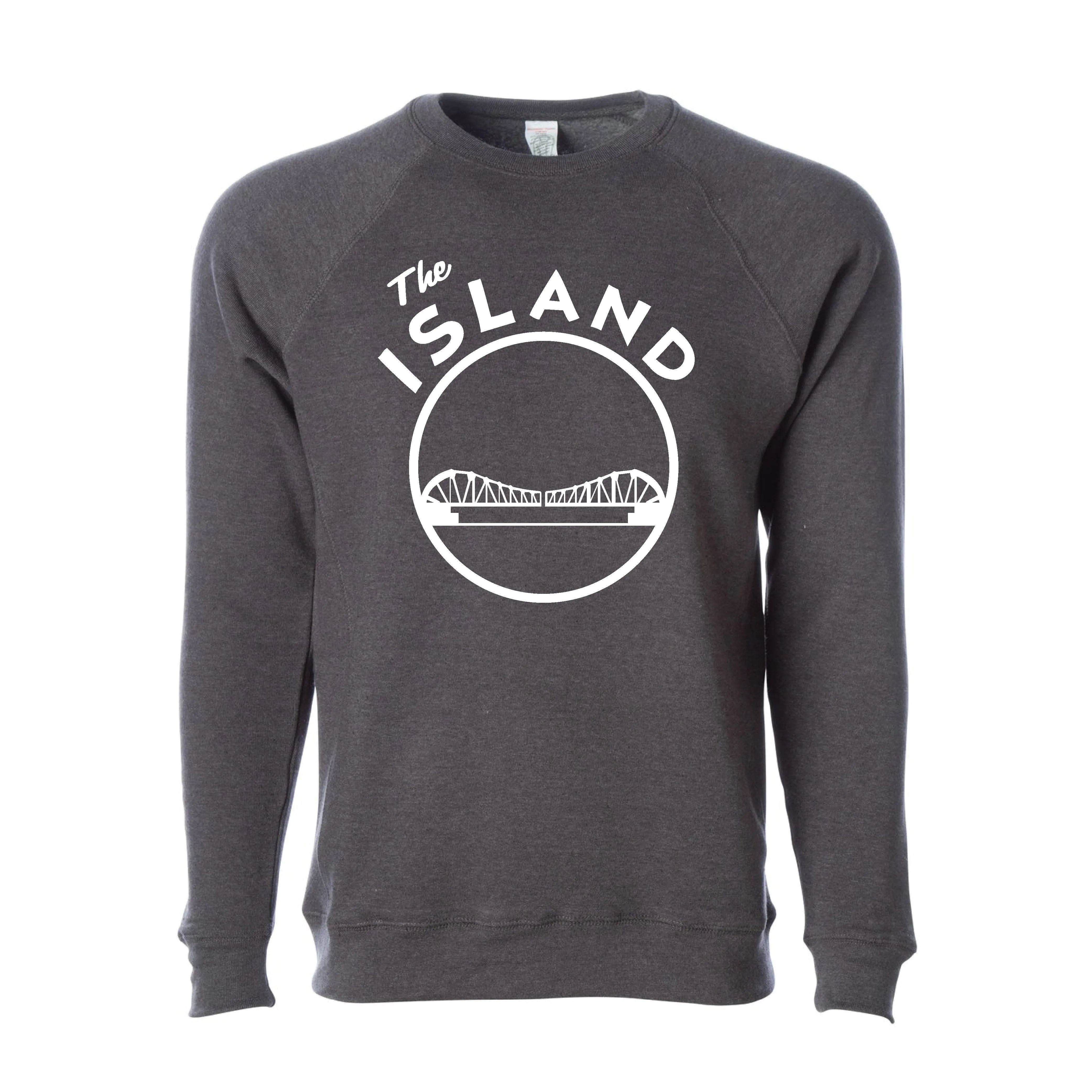 THE ISLAND CREWNECK RAGLAN SWEATSHIRT
