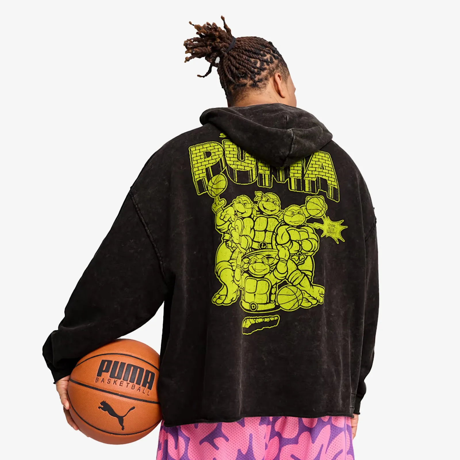 TMNT Graphic Hoodie - Black