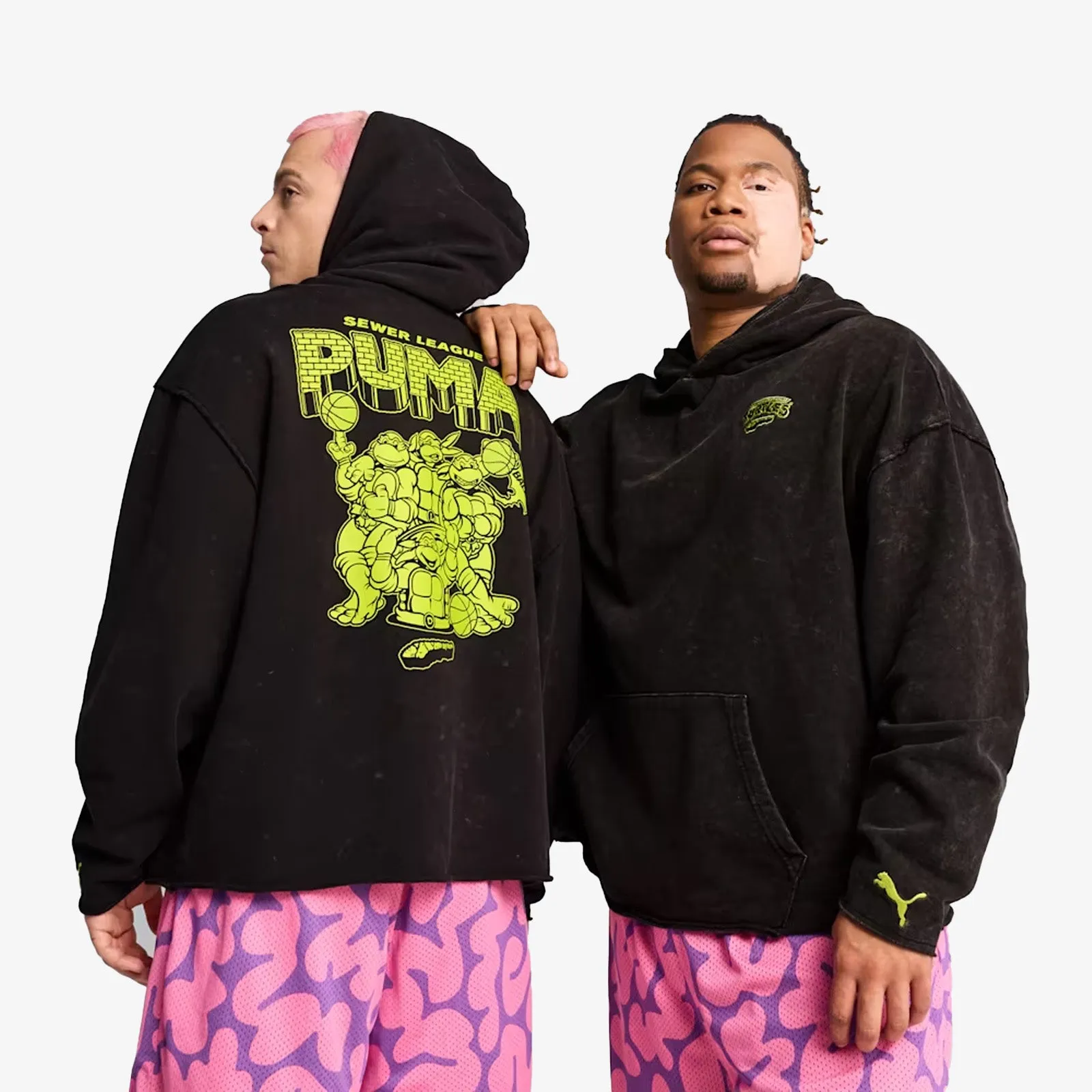 TMNT Graphic Hoodie - Black
