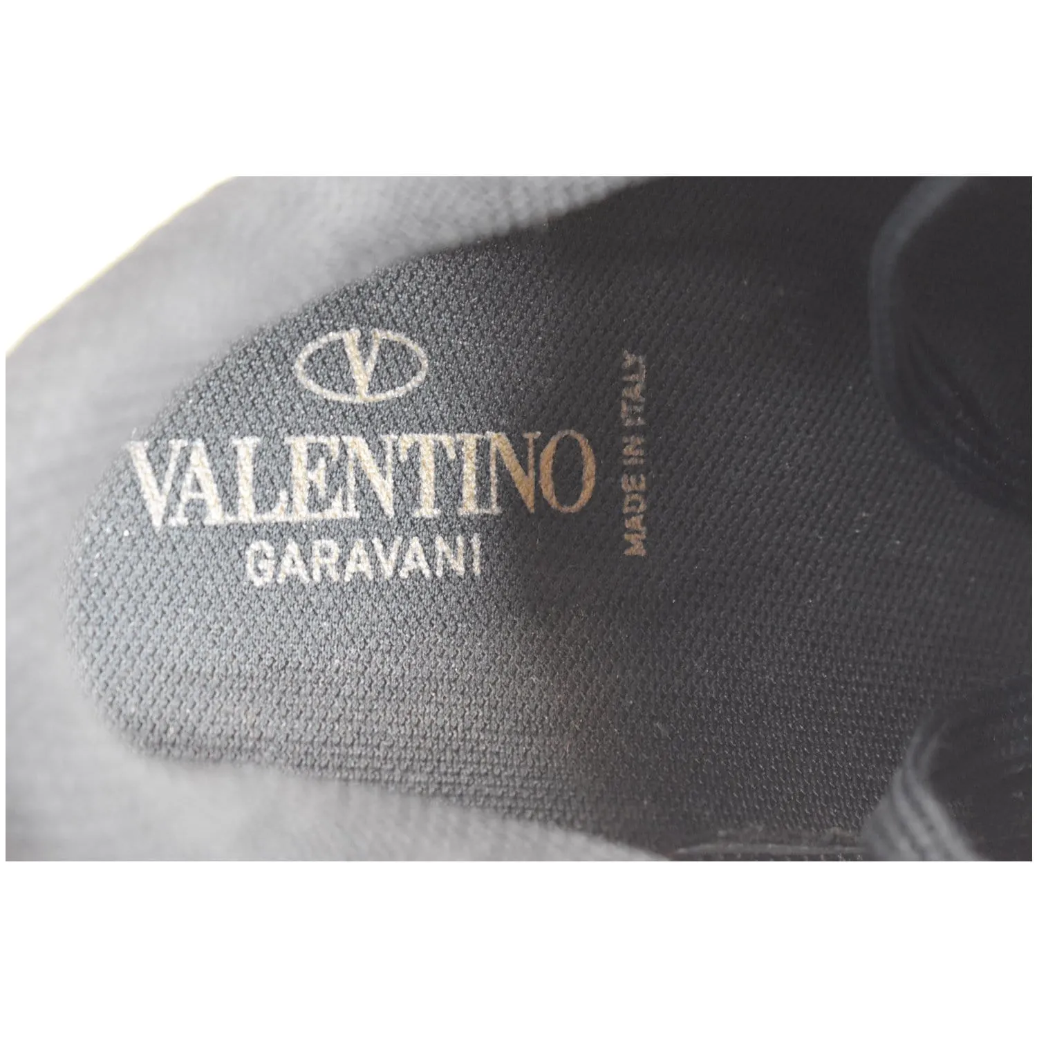 VALENTINO Garavani Rockrunner Camouflage-Print Leather Sneakers Multi US 8.5