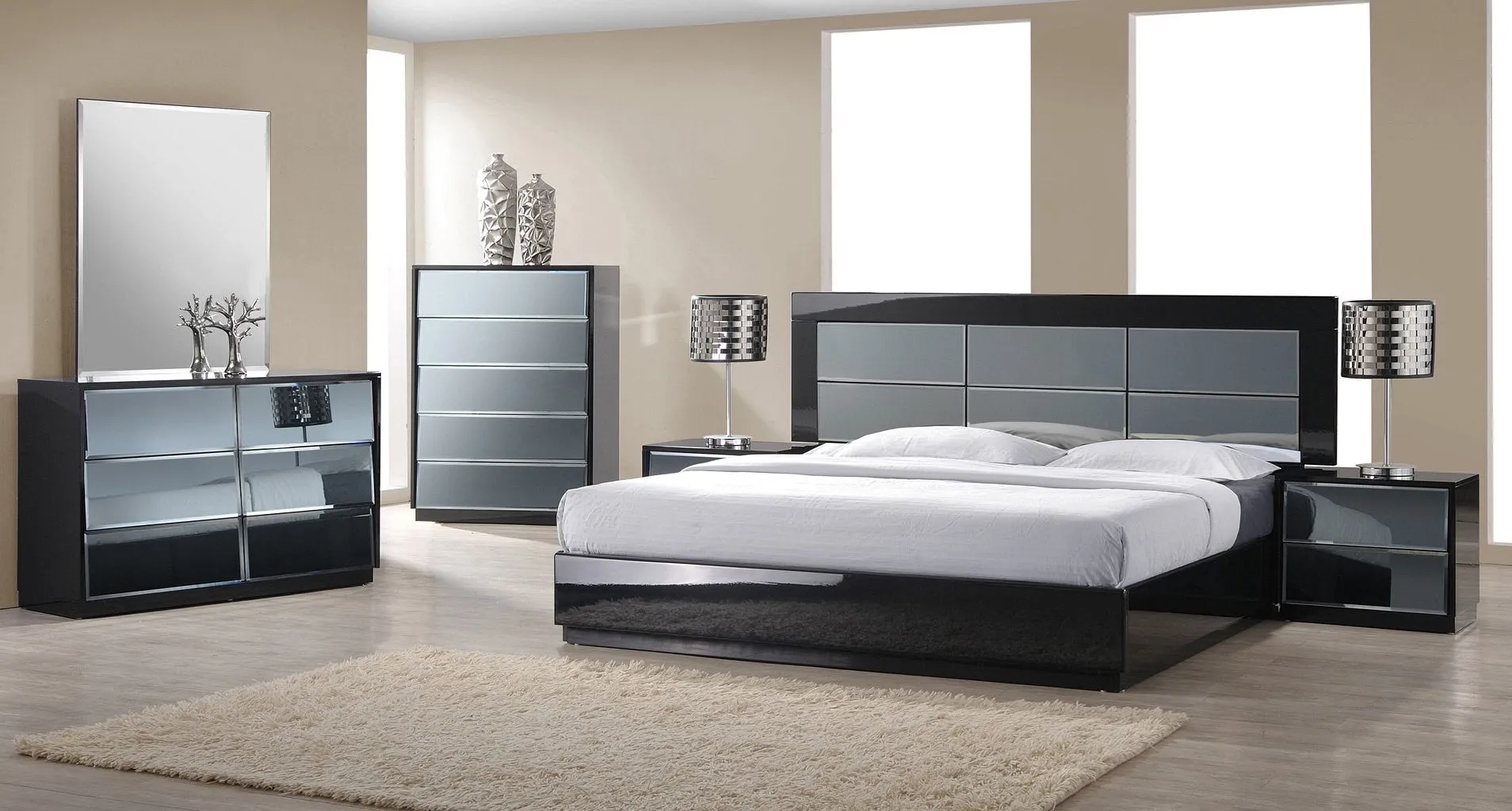 Venice Platform Bedroom Set