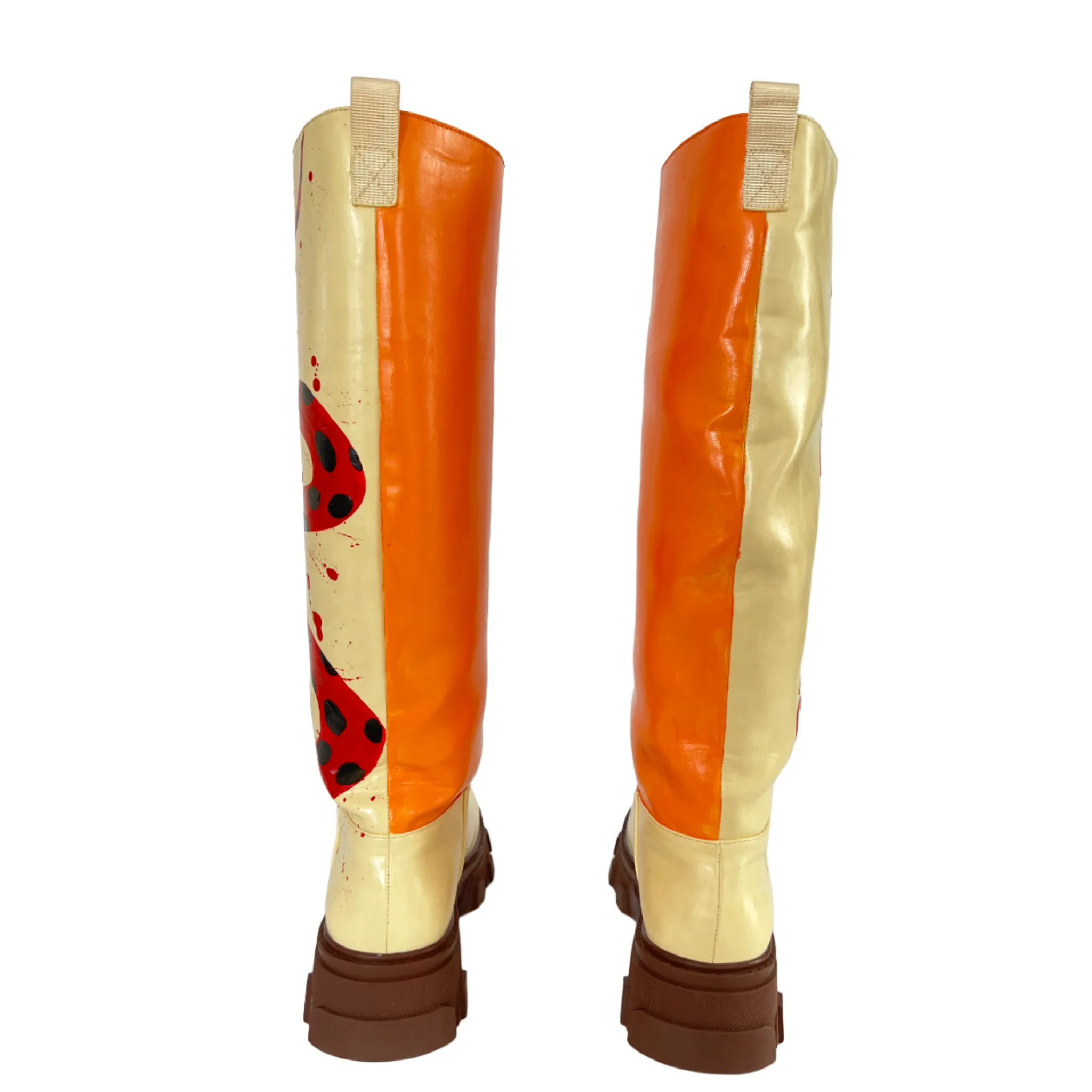 Venomous - Hand-Painted Long Boots
