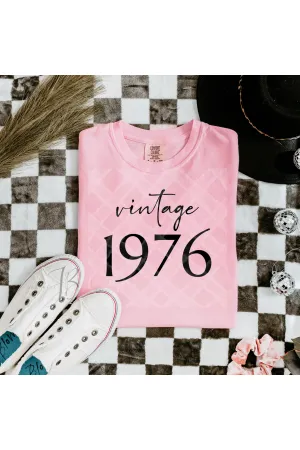 Vintage Year CUSTOMIZE THE YEAR Comfort Colors T-Shirt