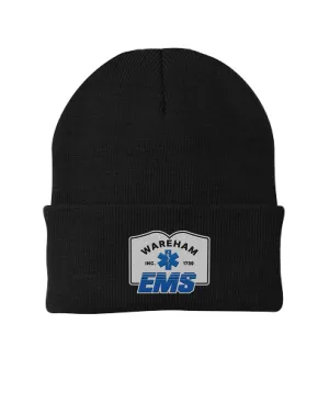Wareham EMS Embroidered Knit Beanie - Town Sign