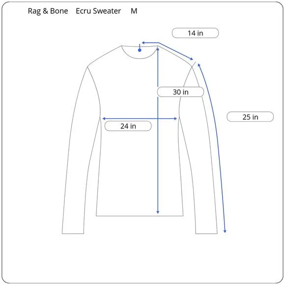 Women's Rag &amp; Bone Eco Donegal V-Neck Sweater, Slouchy Relaxed Grandpacore | M