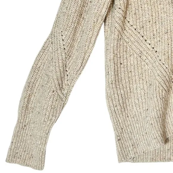 Women's Rag &amp; Bone Eco Donegal V-Neck Sweater, Slouchy Relaxed Grandpacore | M