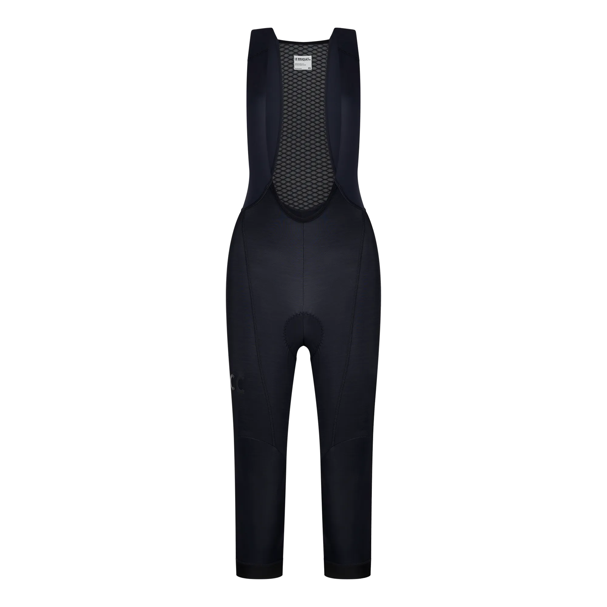 Women's Thermal ¾ Bib Knickers | LOMBARD Black