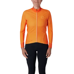 Women's Thermal Long Sleeve Vest | LOMBARD Tangerine