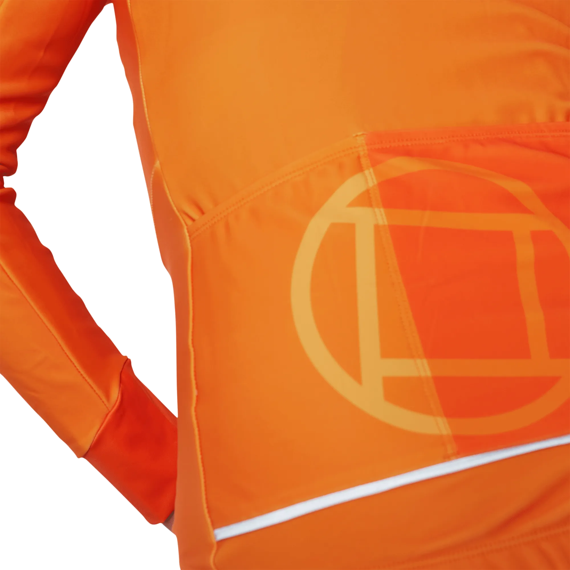 Women's Thermal Long Sleeve Vest | LOMBARD Tangerine