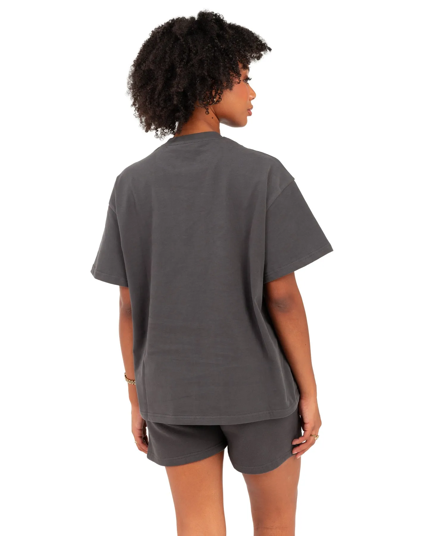Women's Track & Field Oversized Tee - Slate