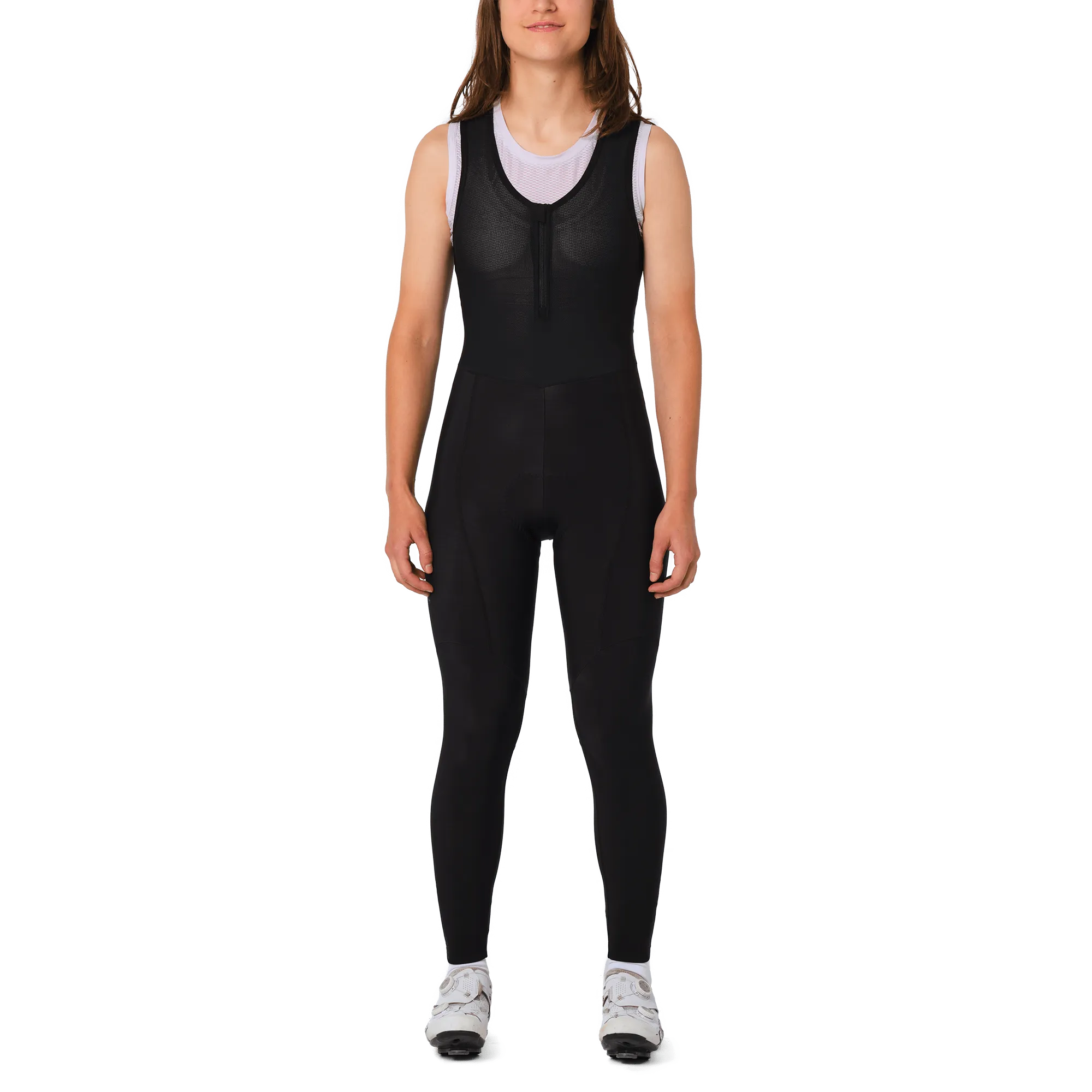 Women's Weatherproof Thermal Bib Tights | FLANDERS Black