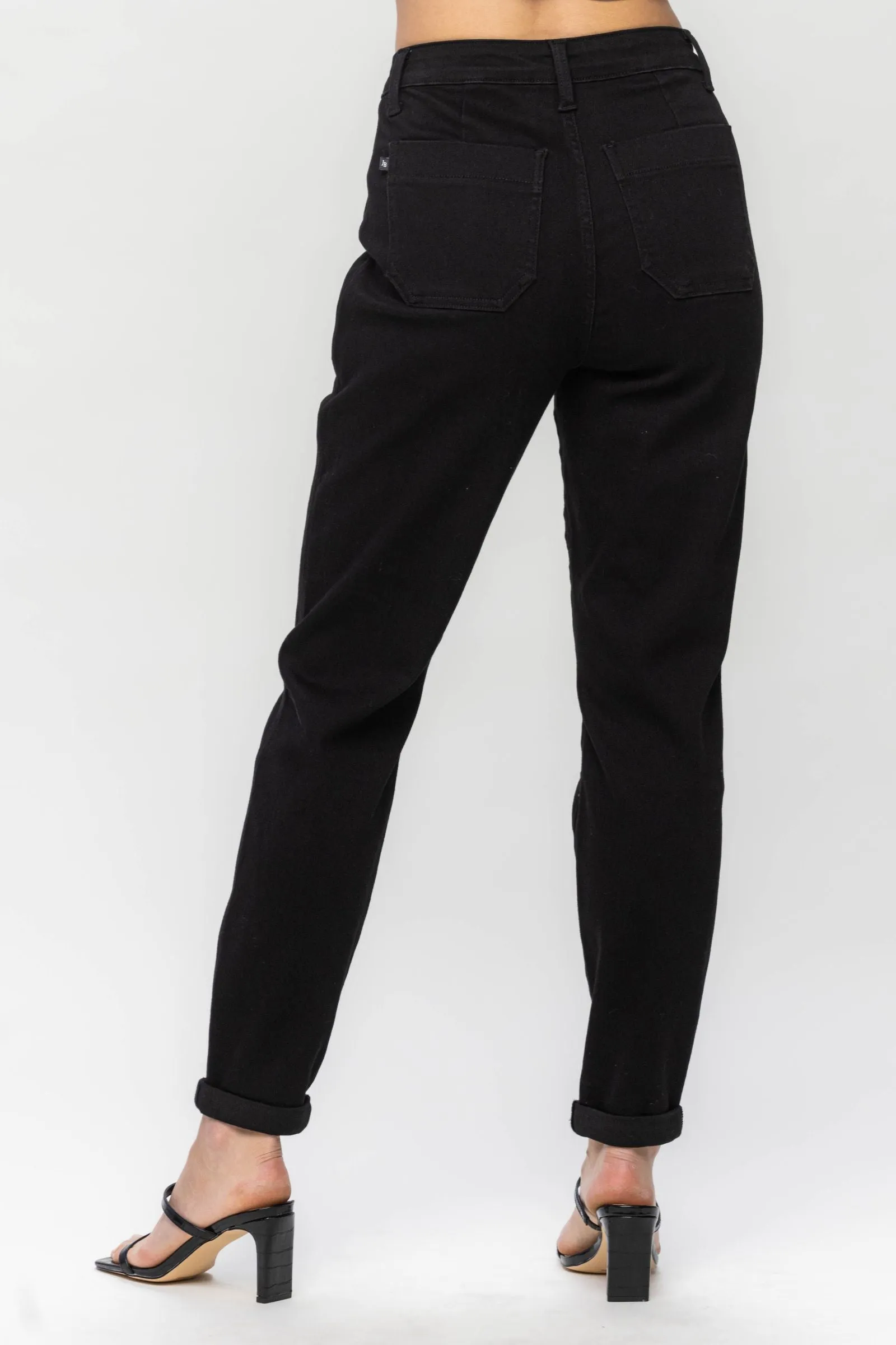 Won Your Heart Judy Blue Black Joggers