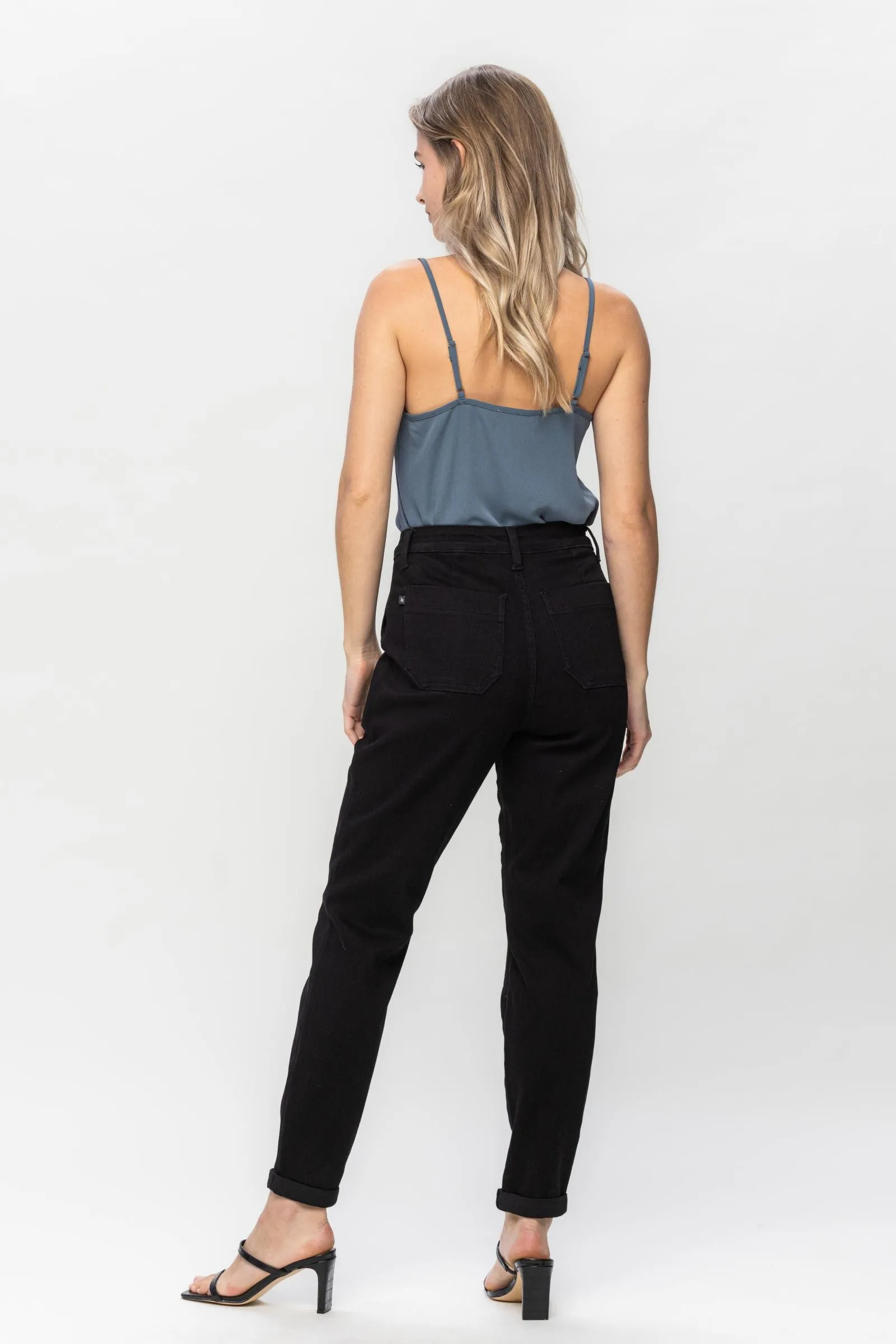 Won Your Heart Judy Blue Black Joggers