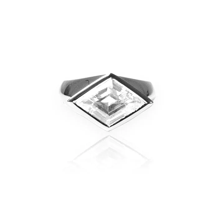 XS Reflection Horizontal Ring - Silver