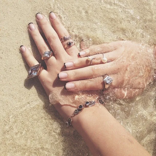 XS Reflection Horizontal Ring - Silver