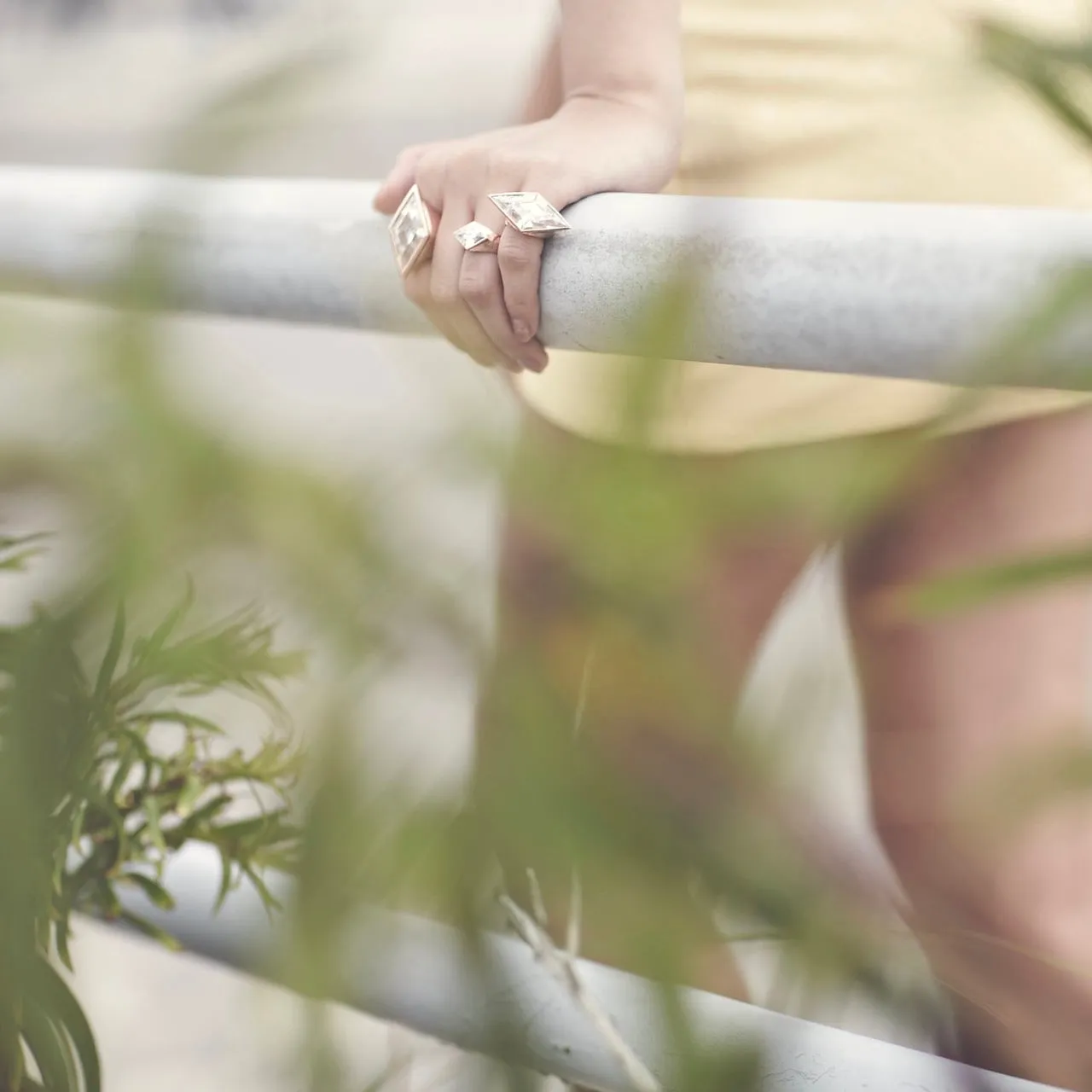 XS Reflection Horizontal Ring - Silver