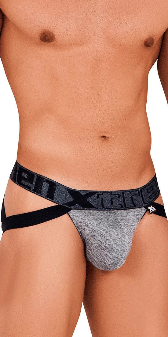 Xtremen 91102 Microfiber Jockstrap Jasper Gray
