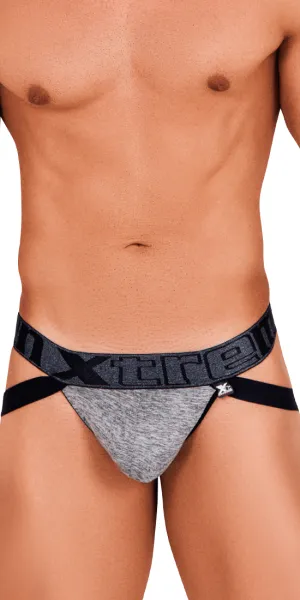 Xtremen 91102 Microfiber Jockstrap Jasper Gray