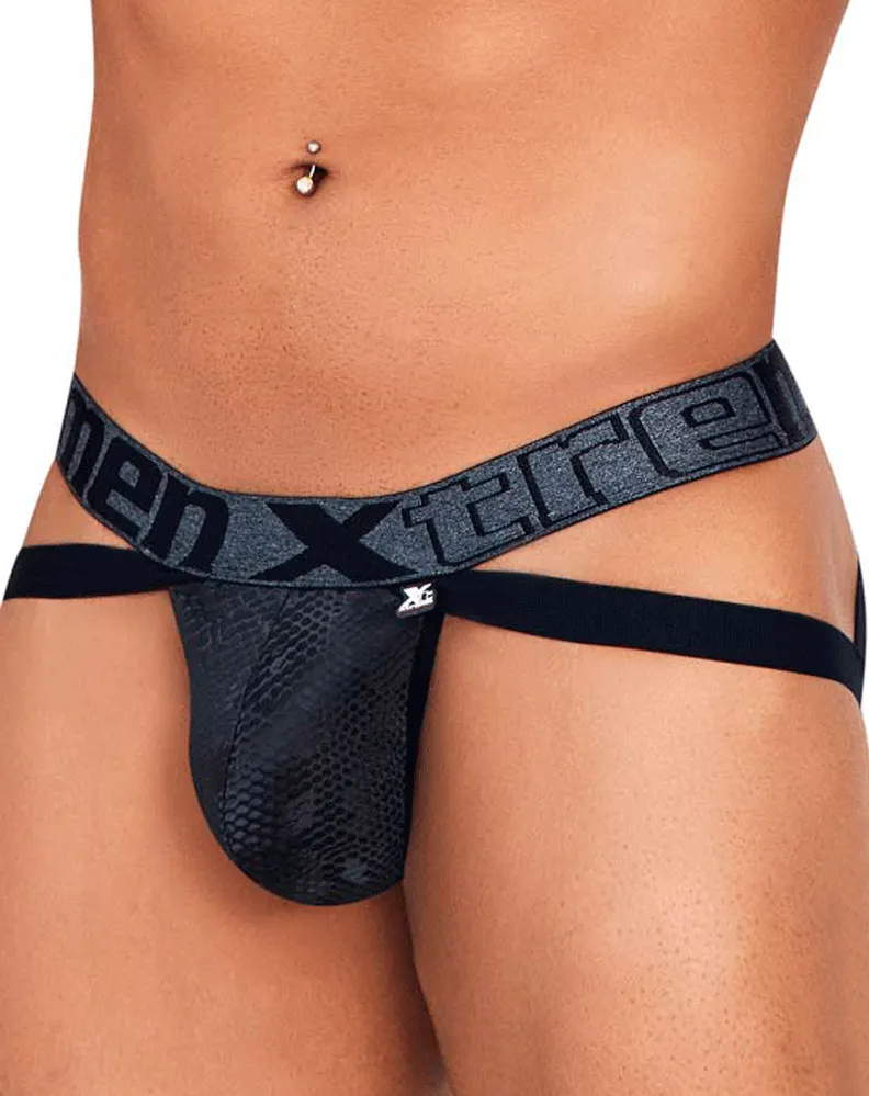 Xtremen 91128 Snake Print Jockstrap