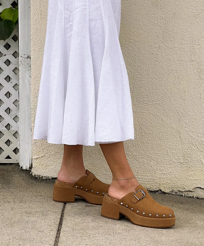 YEVAN CLOGS PRALINE NUBUCK