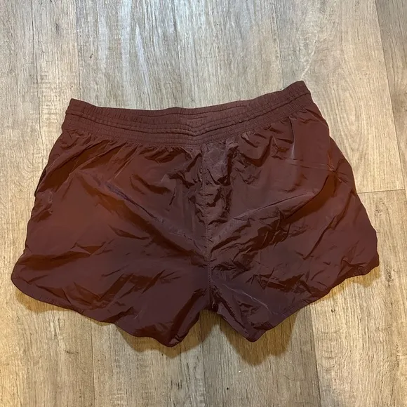 YPB Lined Running Athletic Shorts - Cocoa