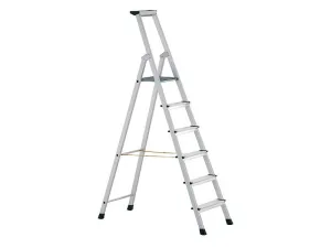 Zarges Anodised Trade Platform Steps, Platform Height 0.88M 4 Rungs