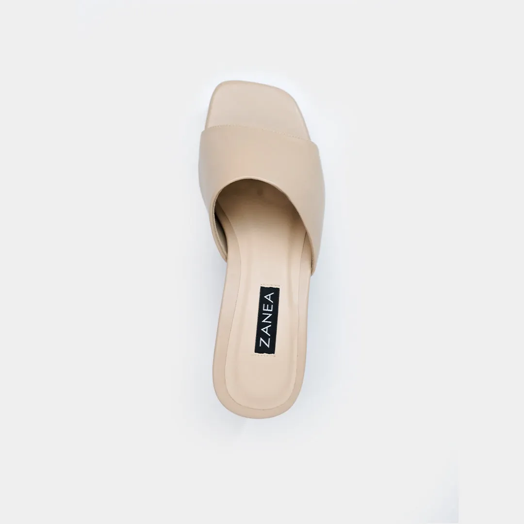 Zelda Mules (Nude)