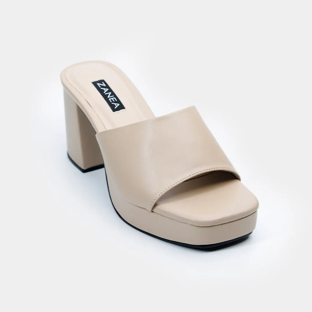 Zelda Mules (Nude)