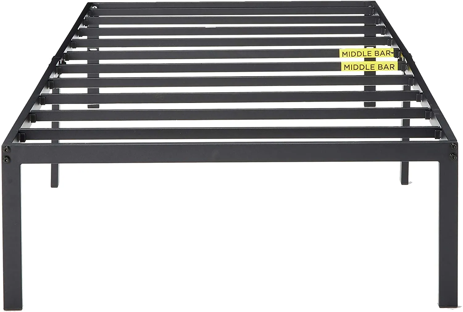 Zinus 14 Inch Classic Metal Platform Bed Frame with Steel Slat Support / Mattress Foundation, Twin